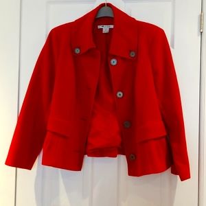 RED NYGARD Collection with 70%wool 25%nylon 5% cashmere  in very good condition